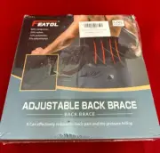 FEATOL Back Brace for Lower Back Pain, Back Support Belt - Large / X Large