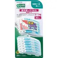 在飛比找蝦皮購物優惠-【JPGO】日本進口 G.U.M 軟式彎形齒間刷 牙間刷 G