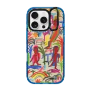 iPhone 16 Pro Impact Ring Stand Case MagSafe Compatible Tropical