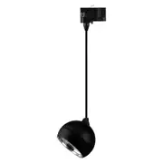Moon Pendant Three Circuit Track Head Flood Black 3CCT - 22788