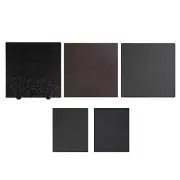 3D Printer PET PEI Build Plate 377x370mm Smoothly PET Frosted PEI Double Sid New