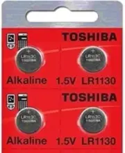 LR1130 AG10 189 1130 LR54 Pack Of 4 Toshiba Button Cell Battery USA SELLER