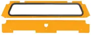 Pro Armor Rear Glass Windshield Orange Polaris RZR XP 1000 XP1K