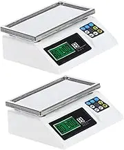 2Pcs Mini Digital Scale for Dollhouse Kitchen Accessories Compact Precision Measurement Tool for Cooking and Baking Accurate Miniature Scale for Mini Stuff and Furniture
