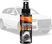 Car Chrome Polish,Metal Polishing Spray | Metal Chrome Polish Cleaner Restorer for Auto Detailing Supplies