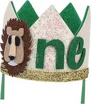 NAMOARLY Toddler Birthday Hat Lion Crown 1st Birthday Party Versatile Jungle-inspired Celebration Accessory