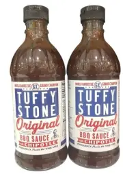 Tuffy Stone Original BBQ Sauce With Chipotle - 16oz - 2 Bottles - Free Ship