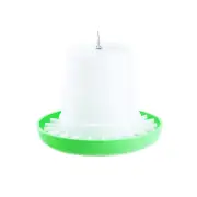 4pc Show Master Green and White Poultry/Bird Suspension Feeder 124A 5KG