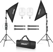 Softbox Photography Lighting Kit, 20"X28" Professional Softbox Lighting Kit with