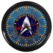 Star Trek Frameless Decorative Elegant Wall Clock