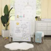 Disney Winnie Pooh 3 Piece Mini Crib Bedding Set Comforter & Sheets