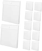 TEHAUX Organize Your Documents Ease 12 Pack Plastic Storage Bags Poly Project Folders Waterproof for Office