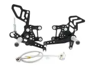 PP Tuning rearset, billet aluminum for Aprilia RSV 4 2009-2012. New.