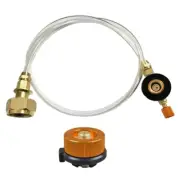 Outdoor Stove Camping Stove Propane Refill Adapter for LPG Flat Cylin
