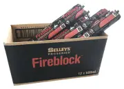 PASSIVE FIRE WAREHOUSE Selleys Fireblock 600ml Sausage BOX 12 fire rated sealant