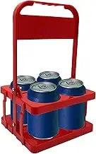 Beer Bottle Rack, Beer Basket Wine Rack Holder - Wine Bottle Carrier Holder - Portable Beer Basket Cup Carrier for Soccer, Baseball, Cycling