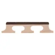 4 Strings Banjo Bridge Musical Instrument Accessories 3 Footed Banjo Bridge