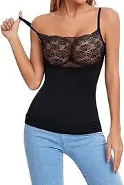 Body Shaper for Women Shaping Camisoles Tummy Control Tank Undershirts Waist Cinchers Shapewear