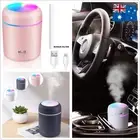 USB Car Air Purifier Diffuser Aroma Oil Humidifier Mist Led Night Light Home AU