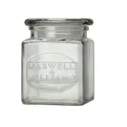 Maxwell & Williams Olde English 500ml Glass Storage Jar Container w/ Lid Clear
