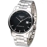 在飛比找Yahoo奇摩購物中心優惠-Tissot T-Classic 簡約動力儲存機械錶-黑/4