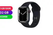 Apple Watch Series 7 (Midnight, 45MM, GPS) - Refurbished (Excellent)