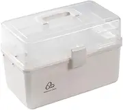 Medicine Chest Medicine Box Medicine Storage Portable First-aid Kit Emergency Box White