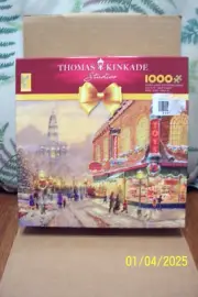 Thomas Kinkade Studios - "A Christmas Wish" 1000 Pc Puzzle - NEW -Factory Sealed