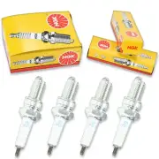 4pcs 99-02 Bombardier Traxter 500 4x4 Auto NGK Standard Spark Plugs 499cc rr