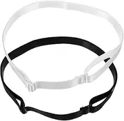 [SEWOART] 2pcs Women Stretch Waist Belts Elastic Allergy Design for Dress Everyday Wear Colors Comfortable Durable Fashion Accessory