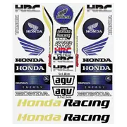 For Honda Stickers Decals Motorcycle Tank Logo Kit FG122