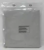 Crate & Barrel Brava Dine Lounge Chair Cover 28"W x 25"D x 26"/31"H - Gray