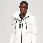 【SUPERDRY】男裝 防風外套 保暖 防潑水 ULTIMATE WINDCHEATER 白