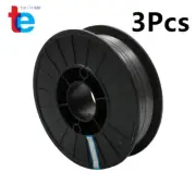 3Pcs E71T-GS .035 Inch 0.9mm 10Lbs Gasless Flux Core Mild Steel MIG Welding Wire