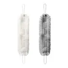 Back Exfoliator Shower 2 In 1 Shower Loofah Body Cleaner with Rope Handles