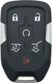 Replacement Key Fob Cover Case Fit for Chevy Suburban Tahoe 2015 2016 2017 2018