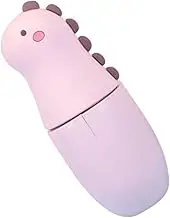 HAKIDZEL 1Pc Portable Handheld Facial Steamer Rechargeable Nano Mist Sprayer for Skin Hydration Moisturizing Cleansing Cute Dinosaur Design for Home Use Easy to Carry