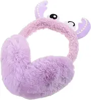 [OFFSCH] cartoon crab earmuffs winter ear covers outdoor earmuffs fuzzy earmuffs girls headband mens headband girls sports headbands women ear muffs crab headband ear muffs for men animal
