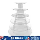 - 4/6 Tiers Macarons Display Stand Holder Macaron Cupcakes Dessert Storage Tray