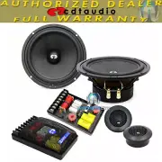 ES-620X484 CDT AUDIO 6.5" LOUD COMPONENT SPEAKERS TWEETERS MIDS CROSSOVER ES-620