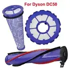 For Dyson DC50 Small Ball Vacuum Filter Roller Brush Bar Pre & Post Kit Animal