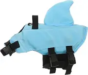 Kisangel Dog Swimsuit Pupa Life Vest Life Jackets Dog Flotation Vest Dog Lifejacket Dog Swimming Accessory Dog Swimming Gear Dog Water Suit Dog Floating Vest Dog Swim Vest Blue Cloth