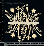 Dusty Attic, Chipboard, Botanic Trim, DA3328Y