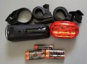 CG-1904 Headlight and Rear Light Set for Bicycles FREE SHIPPING