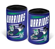 NRL Retro Stubby Can Cooler - New Zealand Warriors - Drink - Rubber Base