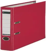 Leitz Lever Arch File, Red, Plastic, A4, 5 cm spine, 10150025