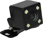 Elinz Reversing Reverse Camera Cam Rearview for Car RCA CMOS 600TVL 4 IR LEDs Night Vision, 170° Viewing Angle, 12V, IP67 Waterproof, with 5m Cable, 1 Year Warranty