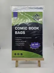 100 x Silver Age Comic Bags! Full Pack! Caveman Comics