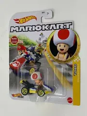 Hot Wheels Mario kart - Toad Standard Kart - Hot Wheels Die Cast (BRAND NEW)