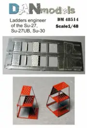 Dan Models 48514 Su-27, Su-27UB, Su-30 Ladders engineer, 1/48 scale model kit
